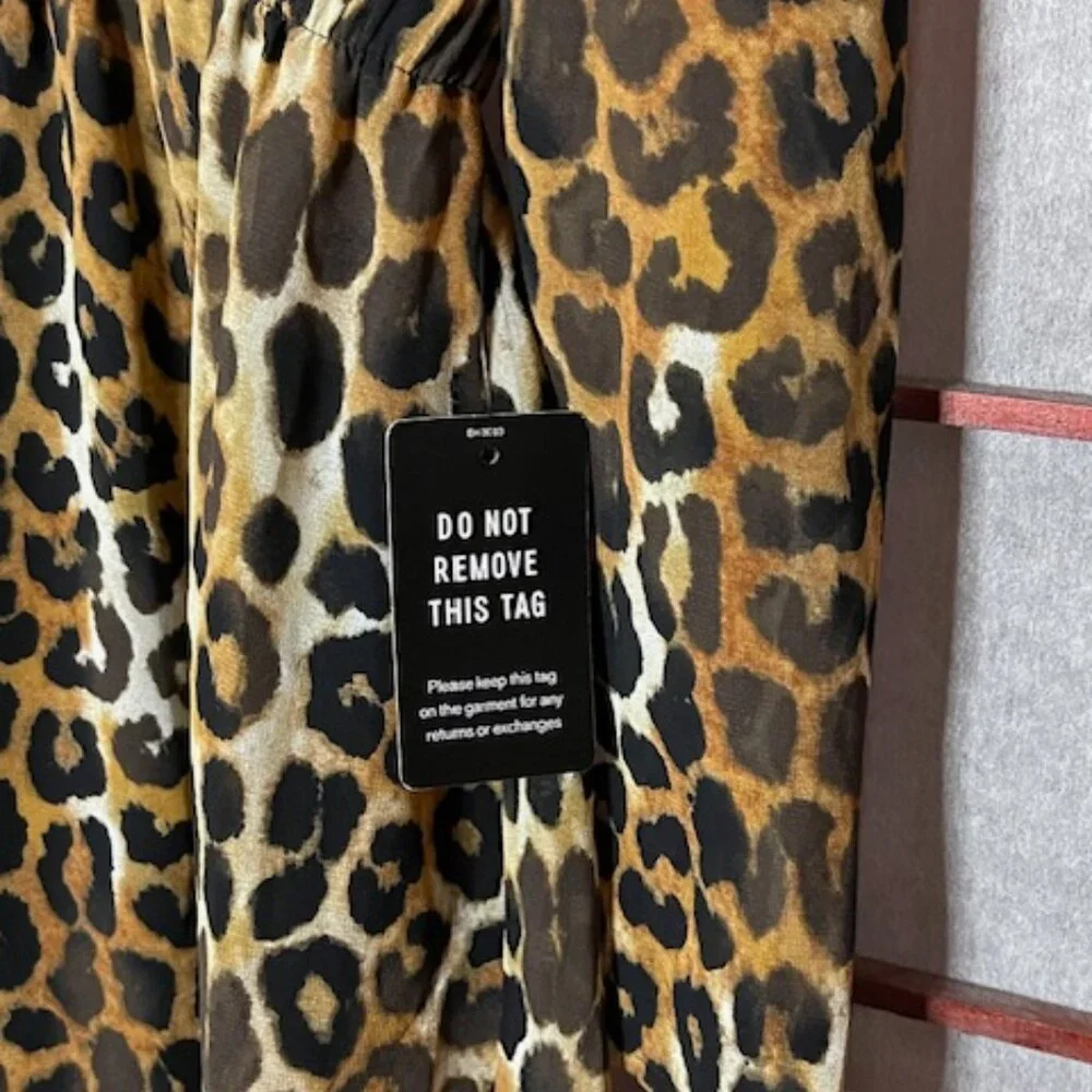 Express Leopard Dress Small - Picture 6 of 8